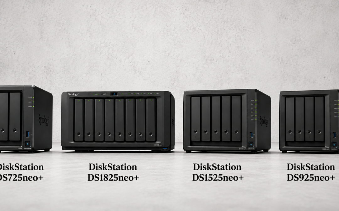 Synology reveals a host of new NAS devices it says can balance budget and power requirements for all users