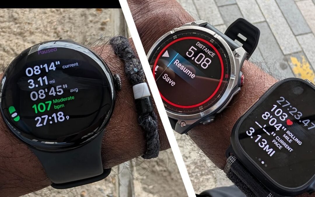 Google says the Pixel Watch 5 can beat Apple and Garmin for GPS accuracy — so I decided to test all three watches myself on the London Marathon course