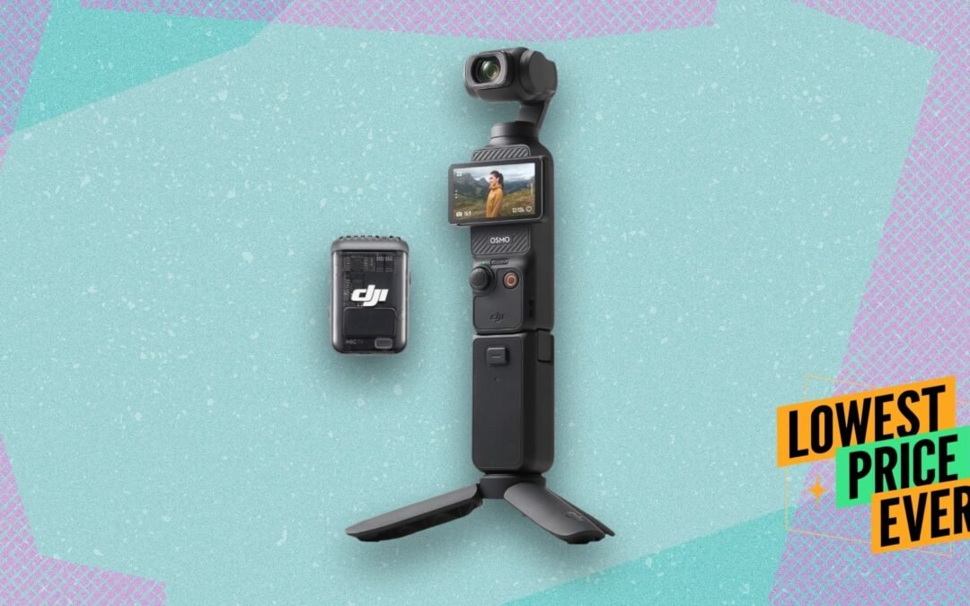 This Portable Vlogging Camera Is $130 Off Right Now