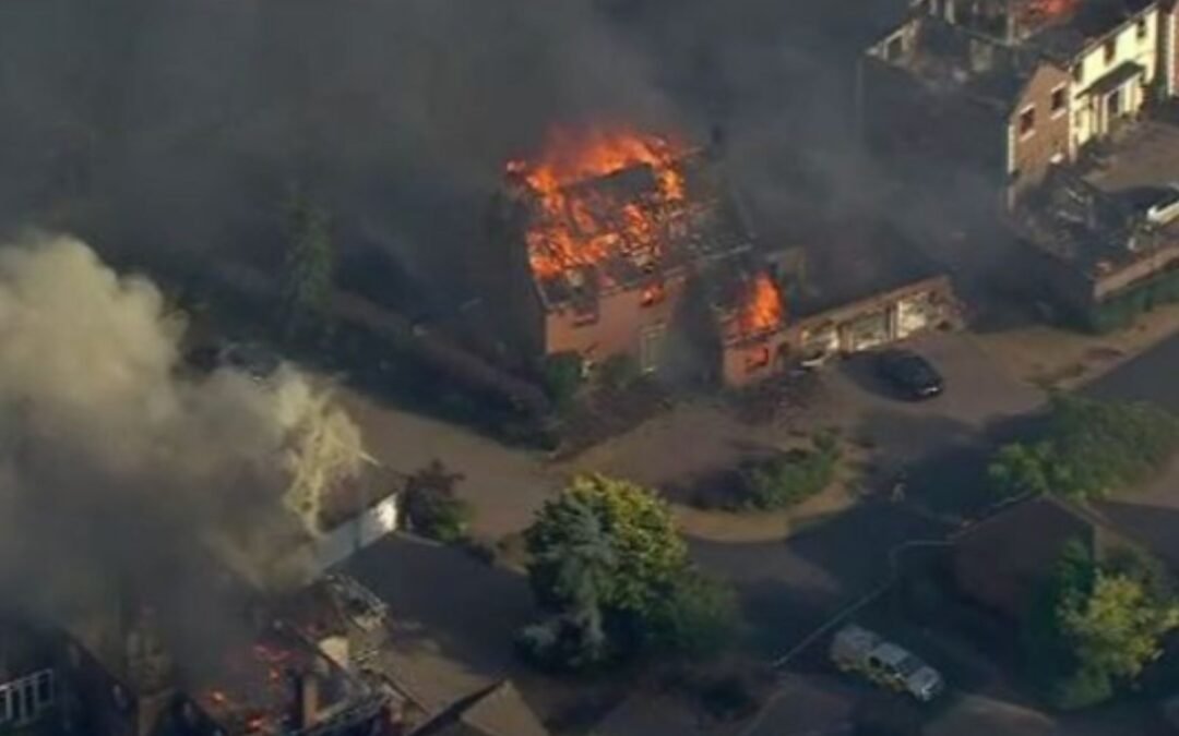 Stourbridge Wildfire Destroys 19 Homes, Damages 18 More As Firefighters Battle Major Blaze