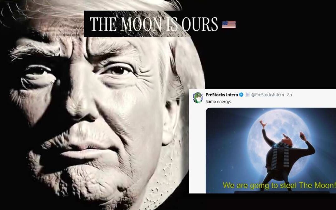 Trump Says Moon Is American Property With AI-Generated Post Triggering Despicable Me Memes