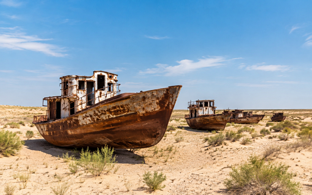 The town where a vanished sea became a tourist attraction
