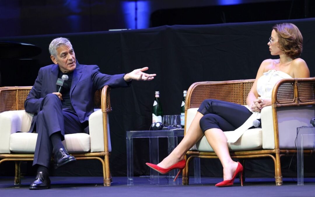 ‘I’ve seen AIs of me sitting with Obama talking about insane things that we never did’: George Clooney raises the alarm over AI fakes — while Maggie Gyllenhaal says the tech ‘fundamentally did not work’ when she was pressured to use it in filmmaking