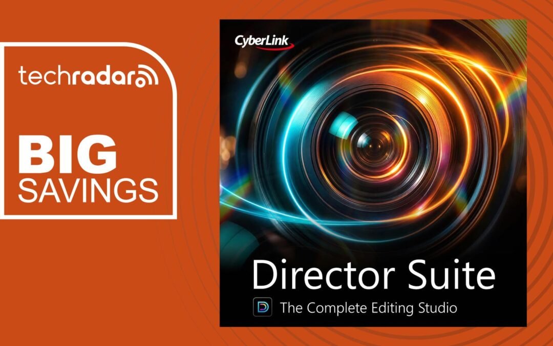 Save $40 on CyberLink Director Suite for video, photo and audio editing