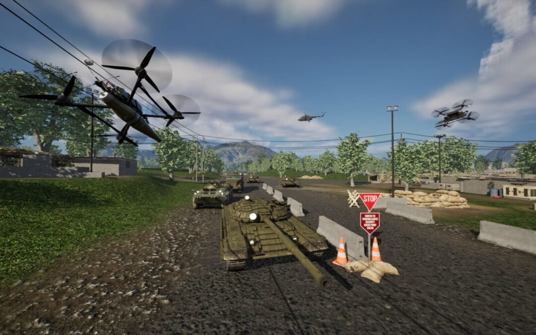 Ukrainian combat FPV drone simulator Remote Reaper hits Steam 1.0 with real-world EW jamming and vehicle weak spots