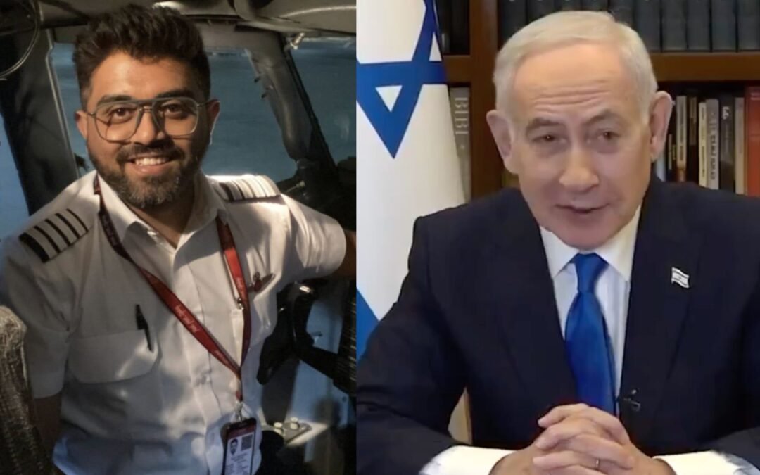 Netanyahu Calls Indian Pilot Smit Machchhar A Hero, Invites Him To Israel